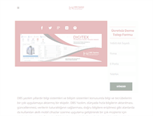 Tablet Screenshot of dbsyazilim.com